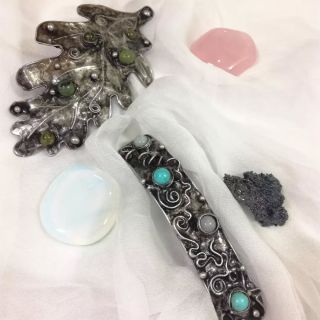 Cínované šperky, nádech starobylosti a tajemna. #cin #cinovanesperky #hedvabijakosperk #minerały